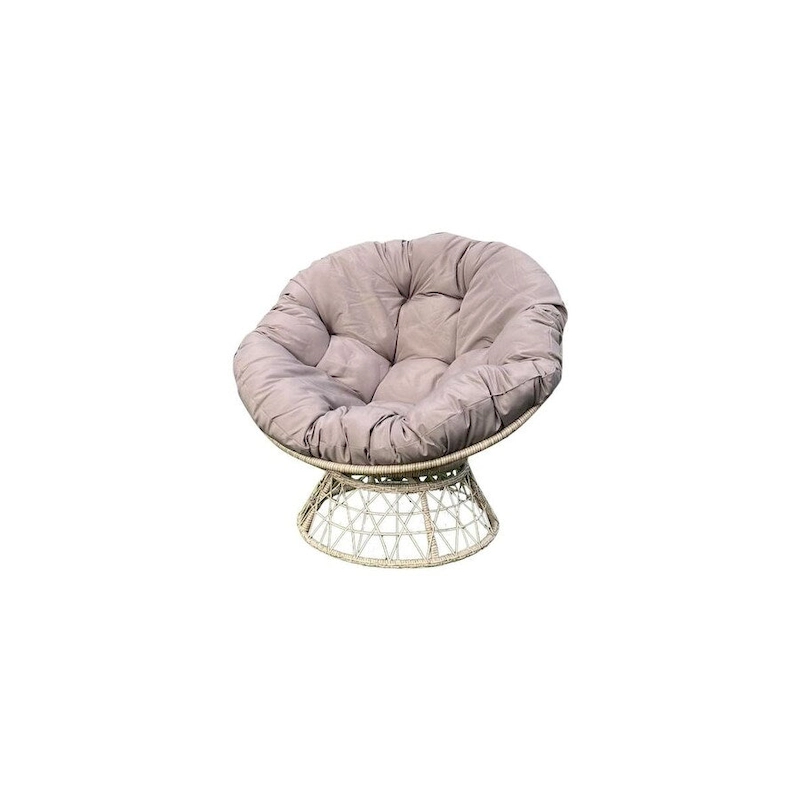 Papasan Swivel Chair