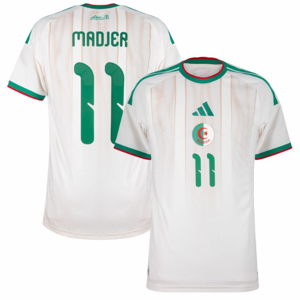 Algeria Authentic Home Madjer 11 Jersey 2026-2027