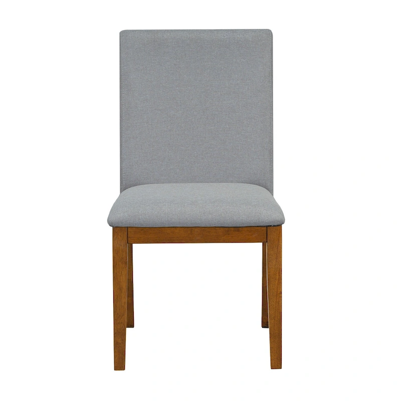 Rustic Style 7-Piece Extendable Dining Table Set with Removable Leaf, 2 Arm Chairs and 4 Armless Chairs