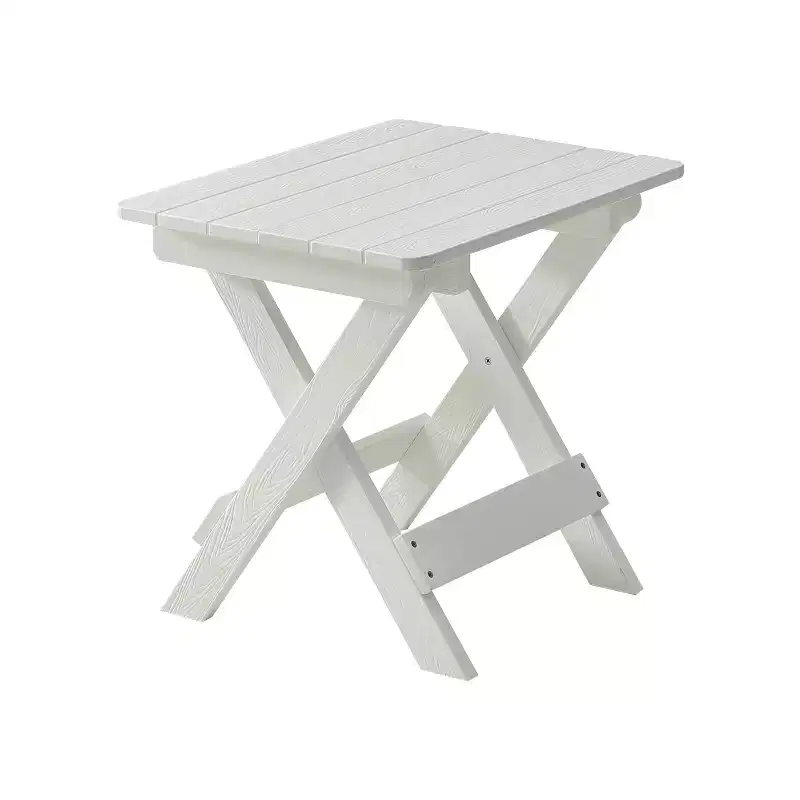 GDFStudio Matt 3pcs High Impact Polystyrene Foldable Bistro Set