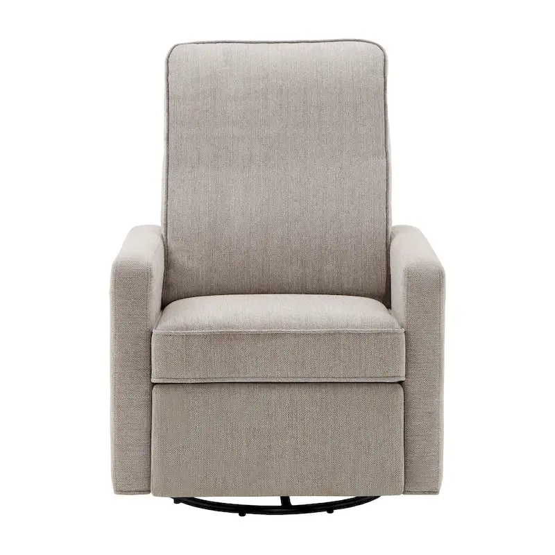 Cadeau Push Back Swivel Recliner Chair by iNSPIRE Q Modern