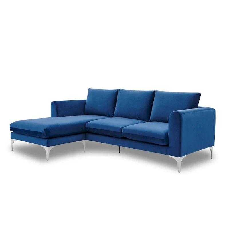 Cambridge Velvet Reversible Sectional