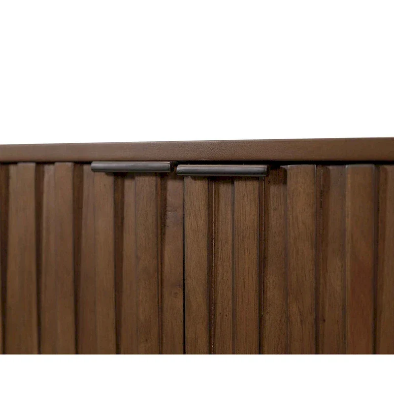 Mid-century Modern Console/Credenza, Office Console, Accent Credenza, Brown