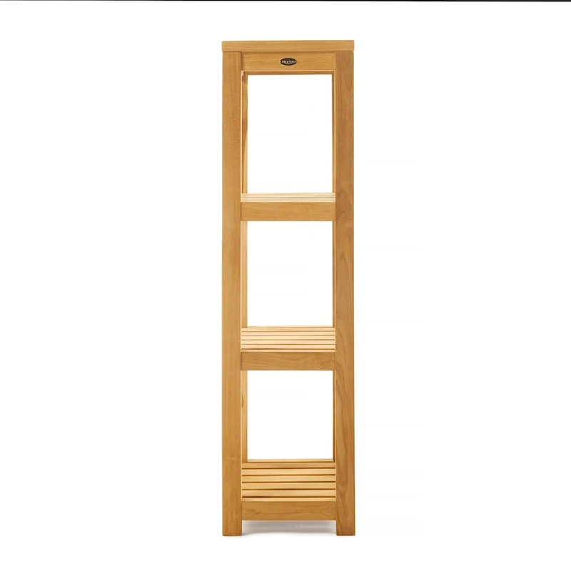 Teak 4-Tier Shelf Gala Square