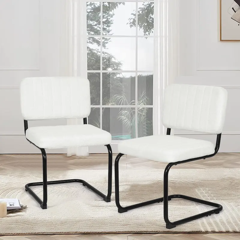 Dining Chairs Set of 2,Upholstered Comfy Sturdy Side Chair