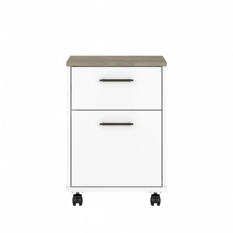 2 Drawer Mobile File Cabinet by