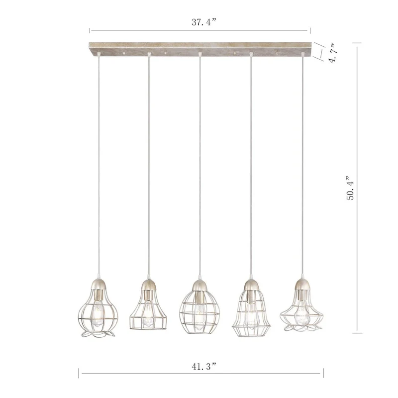 Delia 5-Light Cluster Pendant