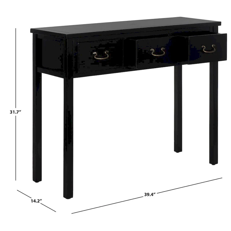 SAFAVIEH Marleine Antiqued Grey Console Table - 39.4  x 14.2  x 31.7  - 39Wx14Dx32H