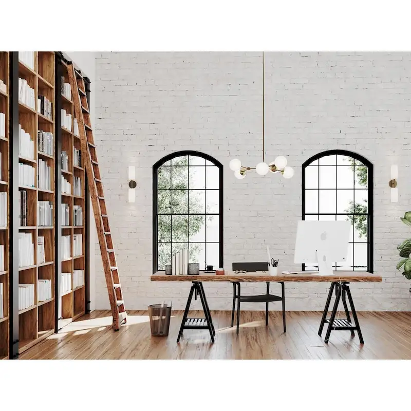 Stem Extension Kit In A White Plaster Finish - White Plaster - 0.5 in x 0.5 in x 24 in