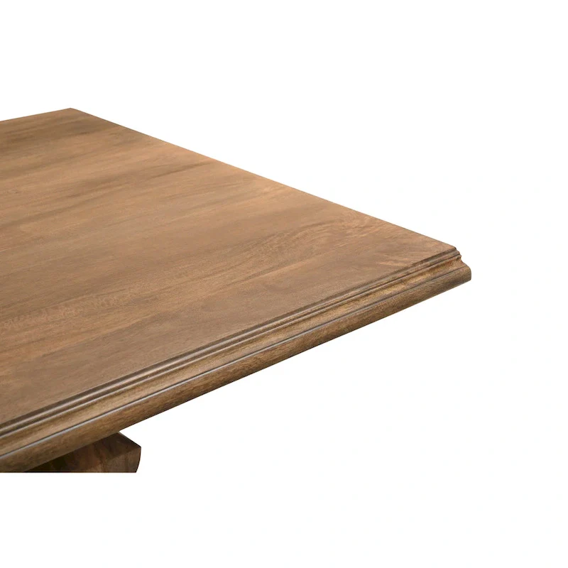 Willow Solid Wood Double Pedestal Dining Table