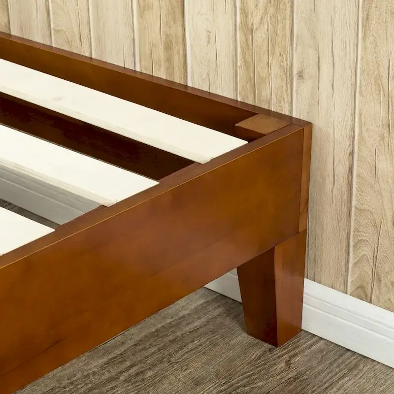12-inch Deluxe Wood Twin-size Platform Bed