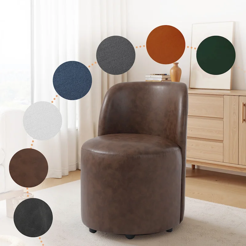 UIXE Luxury Upholstered Dining Chairs Dining Room Kitchen Side Chair