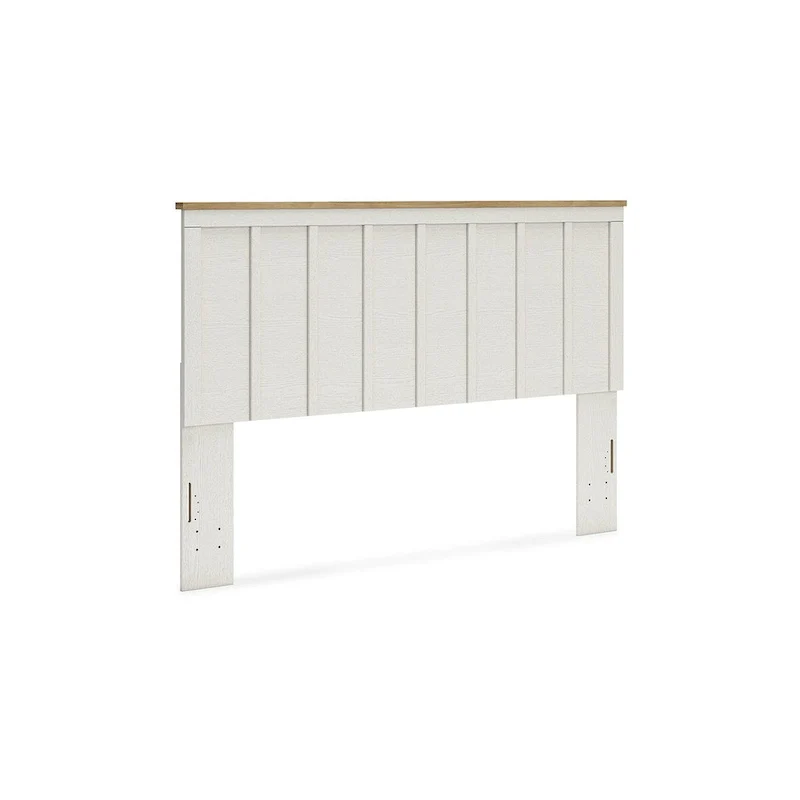 Signature Design by Ashley Linnocreek White/Brown Panel Headboard