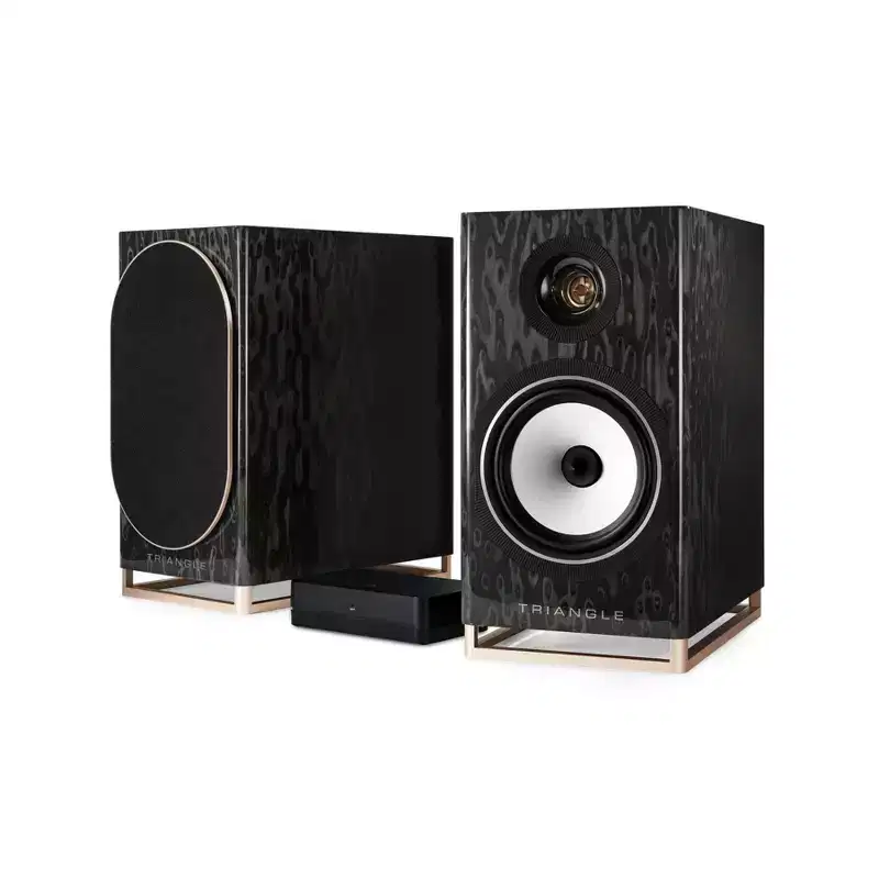 Triangle Capella Wi-Fi and Bluetooth Powered Bookshelf Speakers