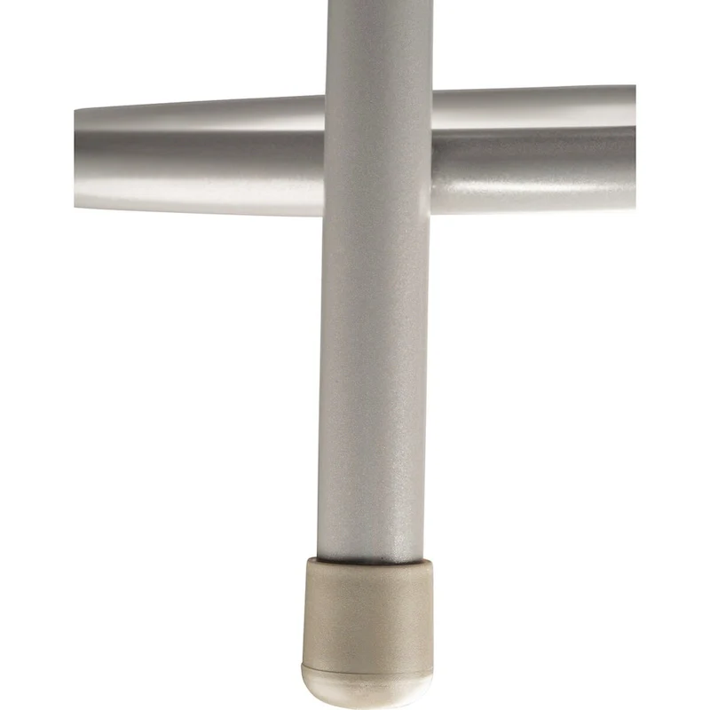 NPS 24 Heavy Duty Vinyl Padded Steel Stool, Grey