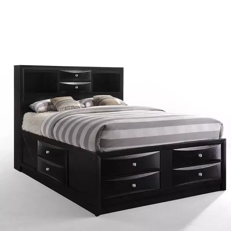 Acme Furniture 86" Full Ireland Bed Black