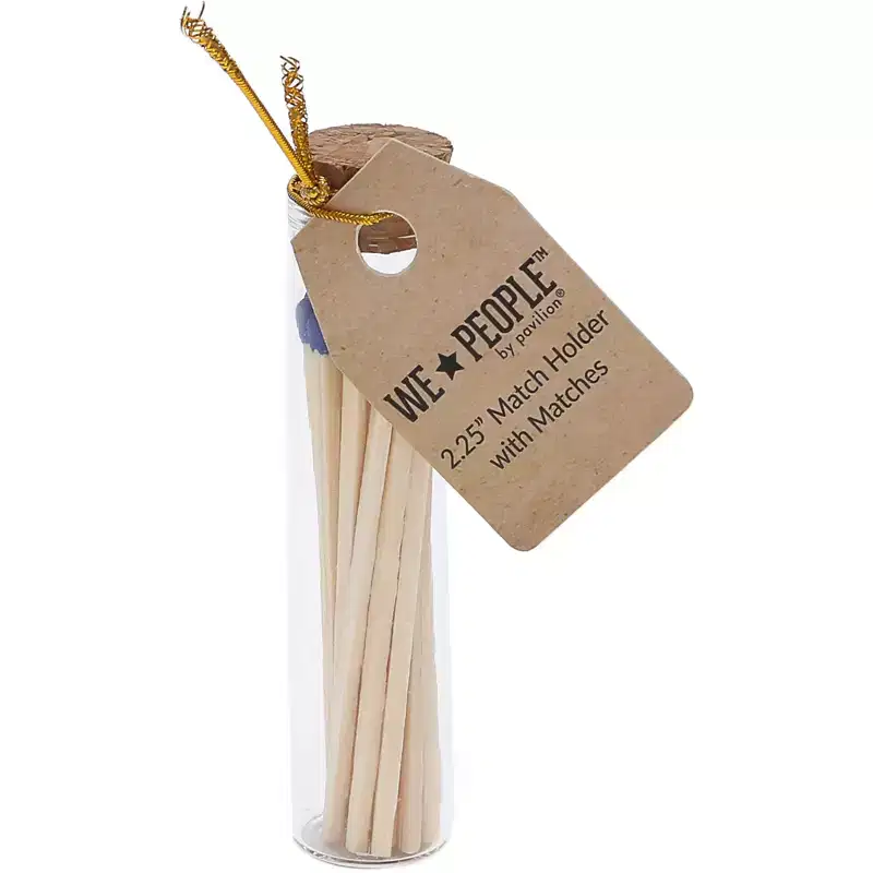 Pavilion Gift Company - Flip Flops - 2.25 Match Holder & Matches - Match Holders