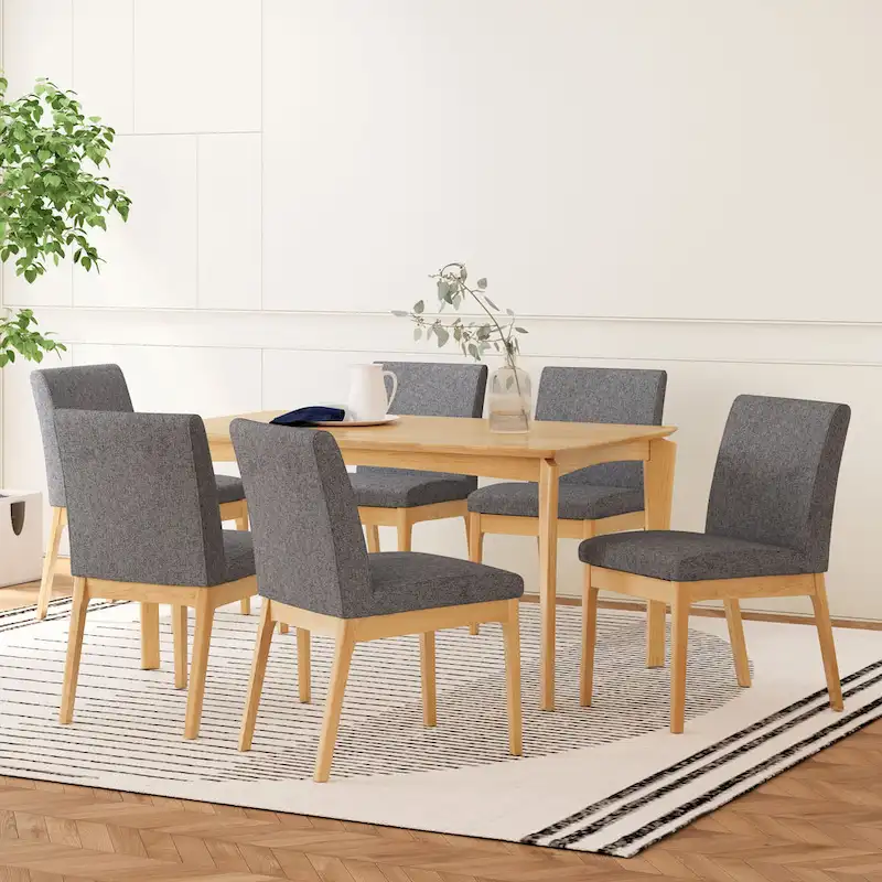 Atherton Wood 7 Piece Dining Set