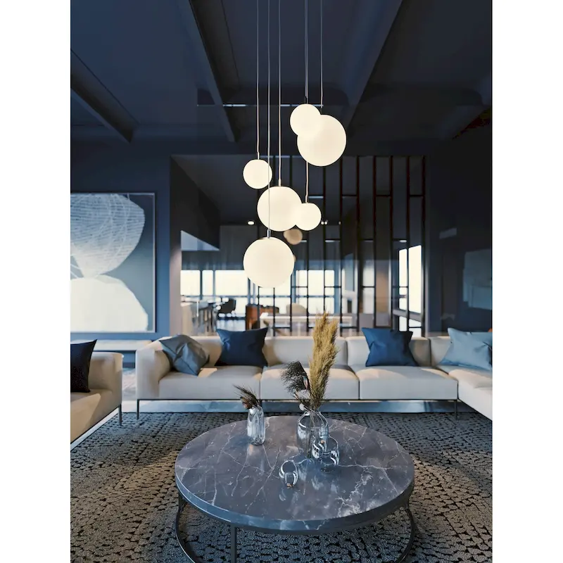 AFX Loretto Triple Pendant Medium Base