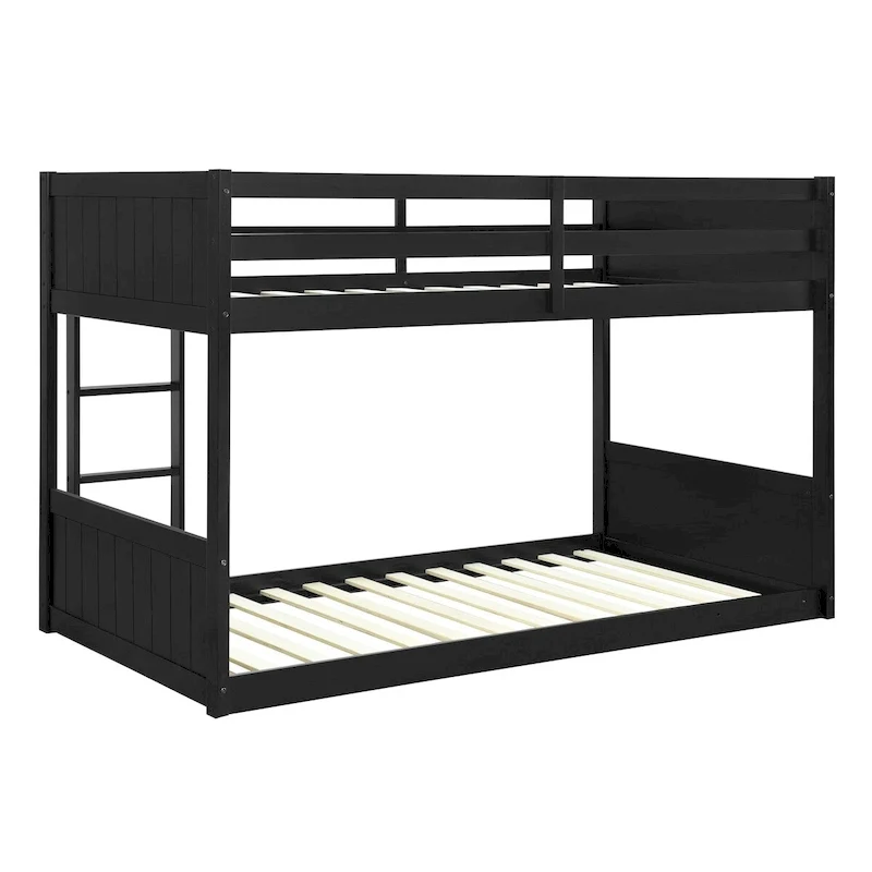 Delphia Low Profile Twin over Twin Bunk Bed