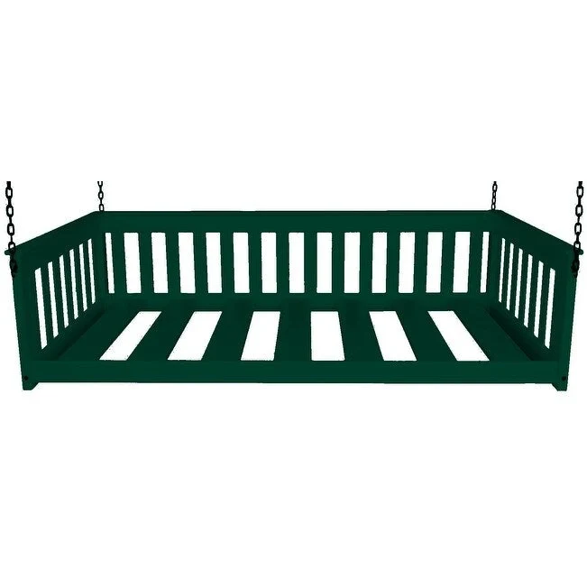 Pine Twin Mission Hanging Daybed with Chain