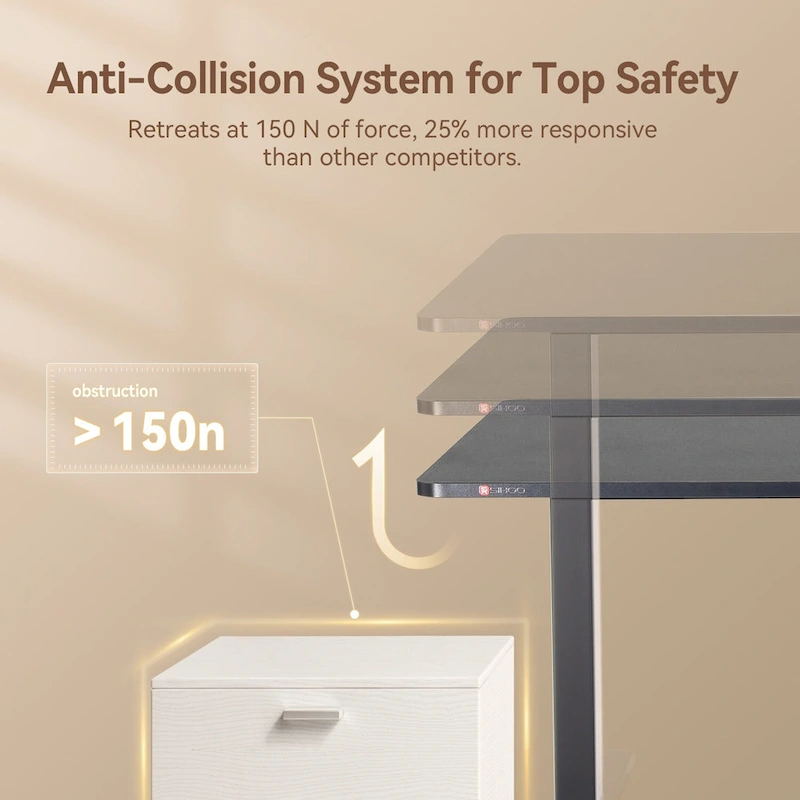 Sihoo D03 Office Desk, Height-Adjustable Standing Desk