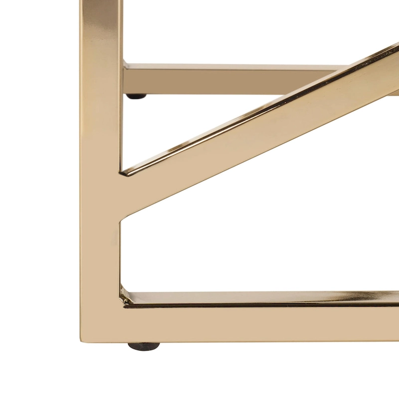 SAFAVIEH Nolie Black/ Gold Tufted Rectangular Bench - 48.5  x 20.3  x 18  - 49Wx20Dx18H