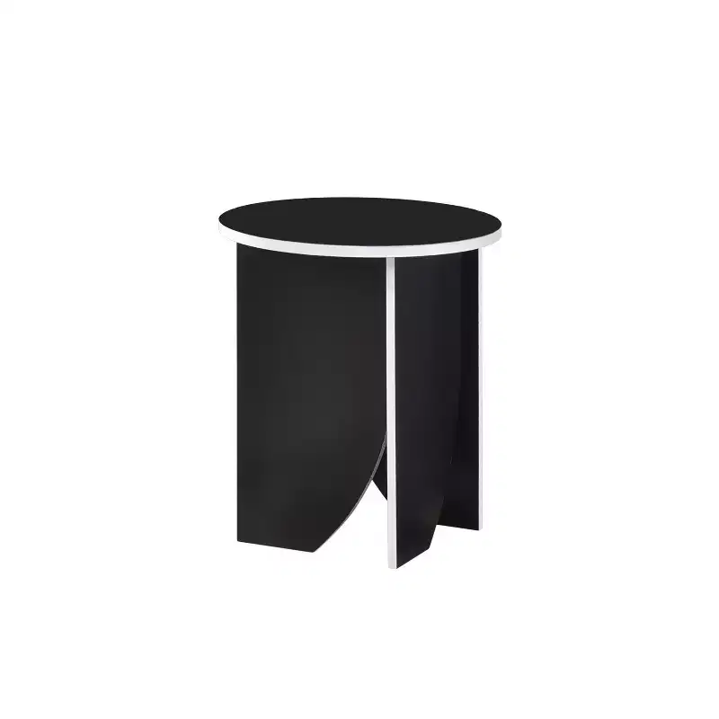 Kings Brand Furniture Zoe Modern Round End Table, Contemporary Accent for Living Room or Bedroom