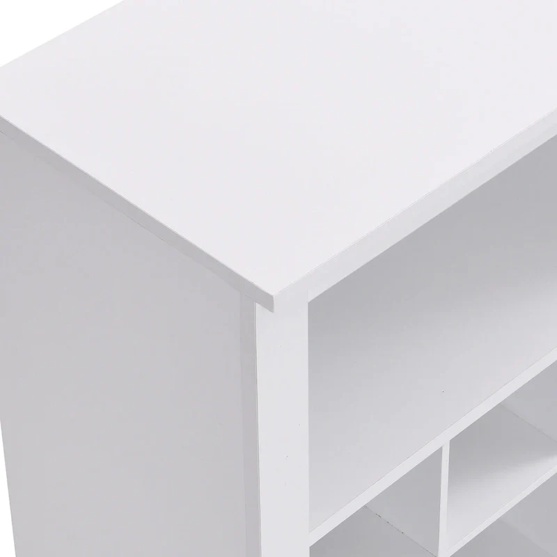 Stylish Design 30 Shoe Cubby Console