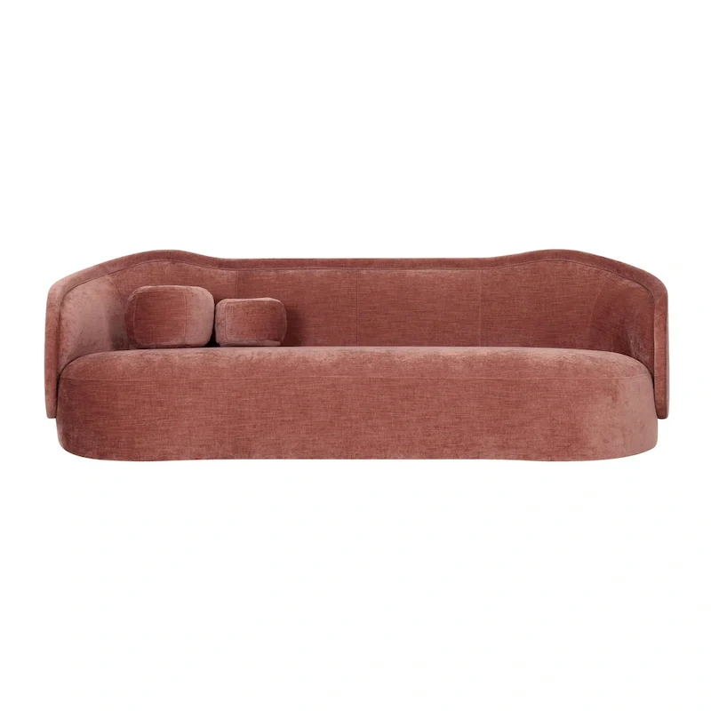 Circe Textured Velvet Sofa