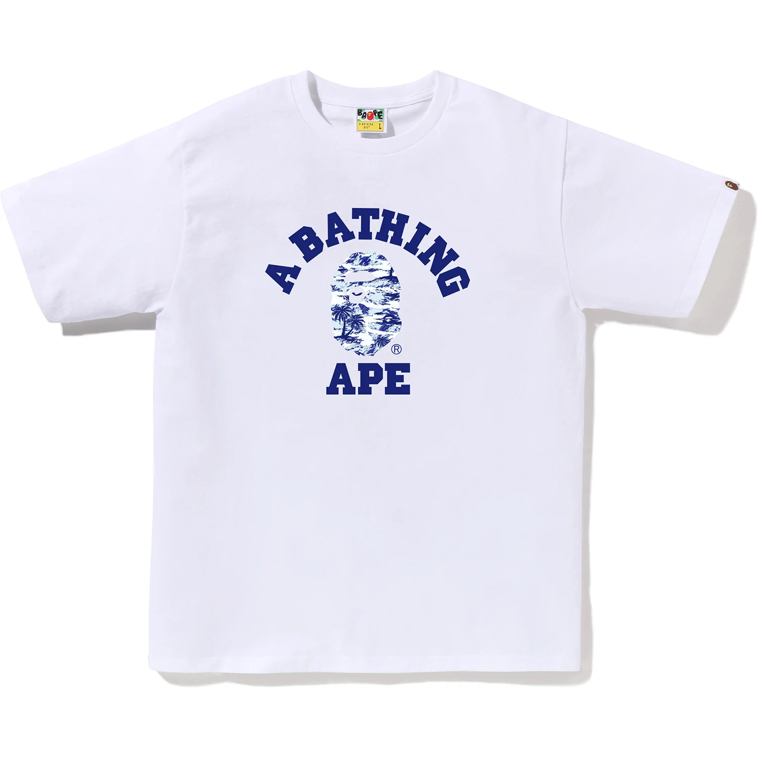 PALM TREE CAMO COLLEGE TEE