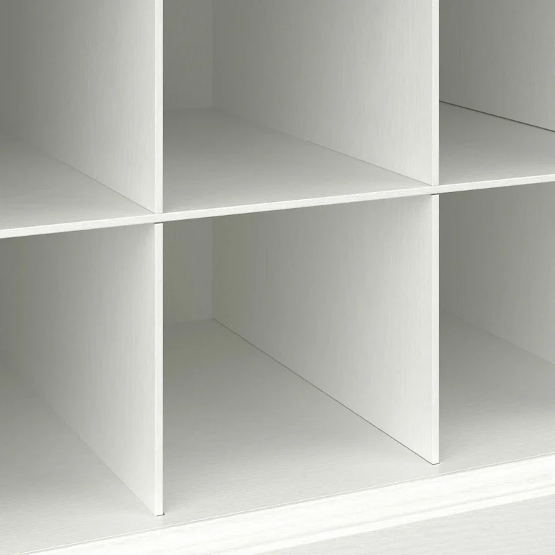 Woodland 40W Hall Tree and Shoe Bench with Shelves by Bush Furniture