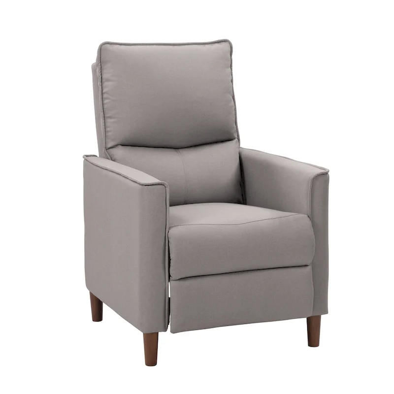 Manual Recliner Chair with Footrest