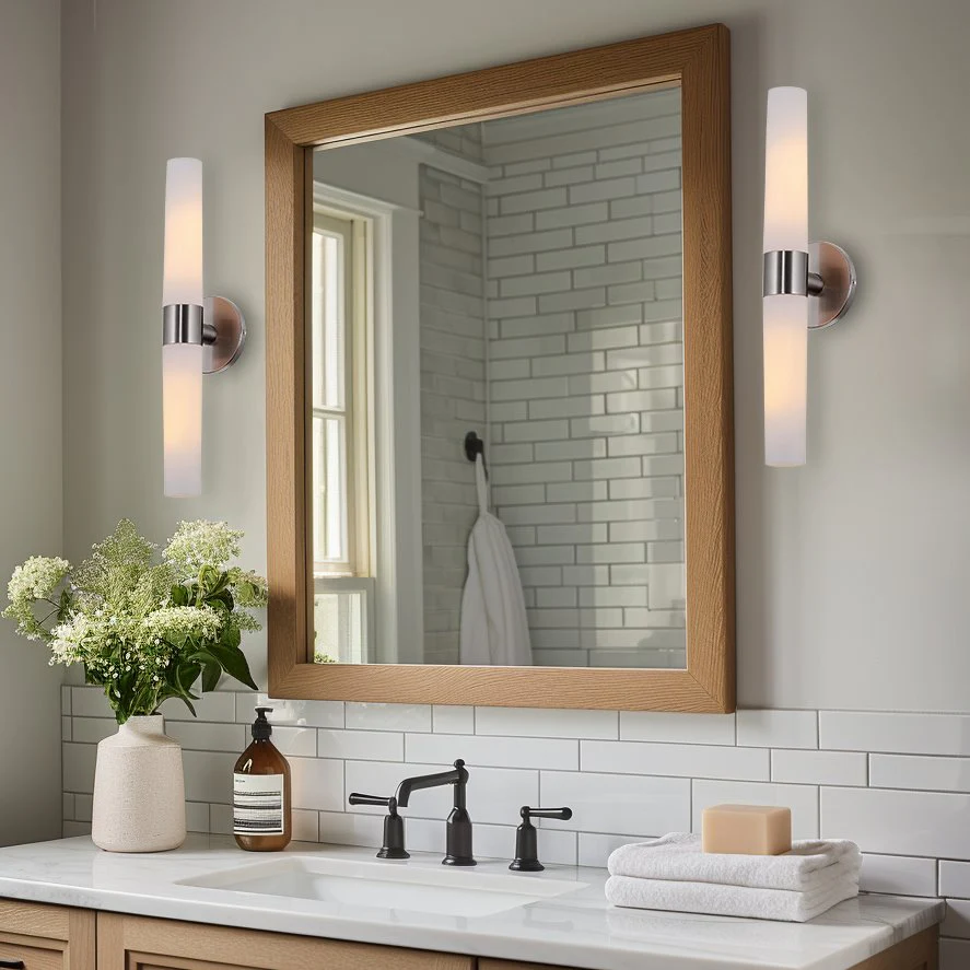Duo 21 Modern Bathroom / Vanity Wall Sconce