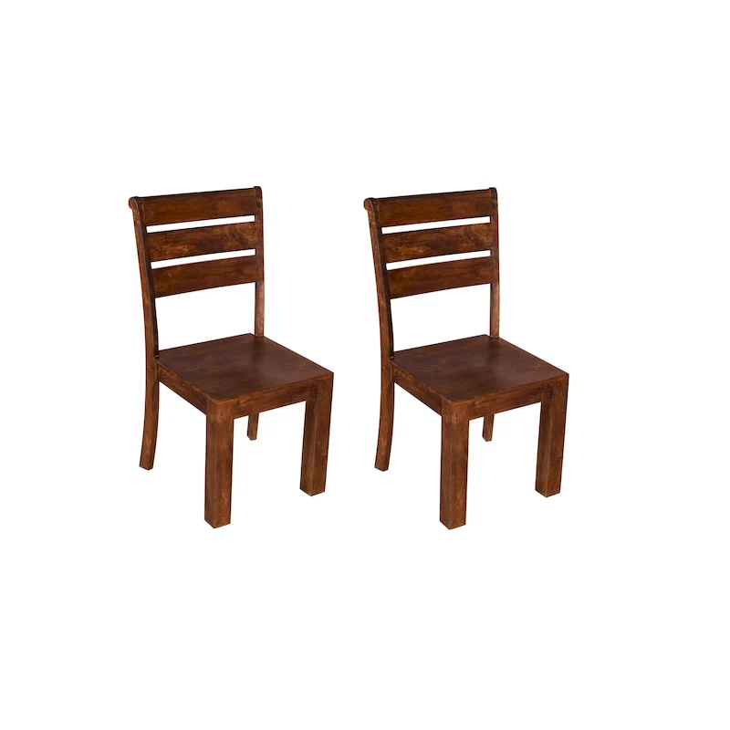 Willow Solid Wood Dining Chairs (Set of 2)