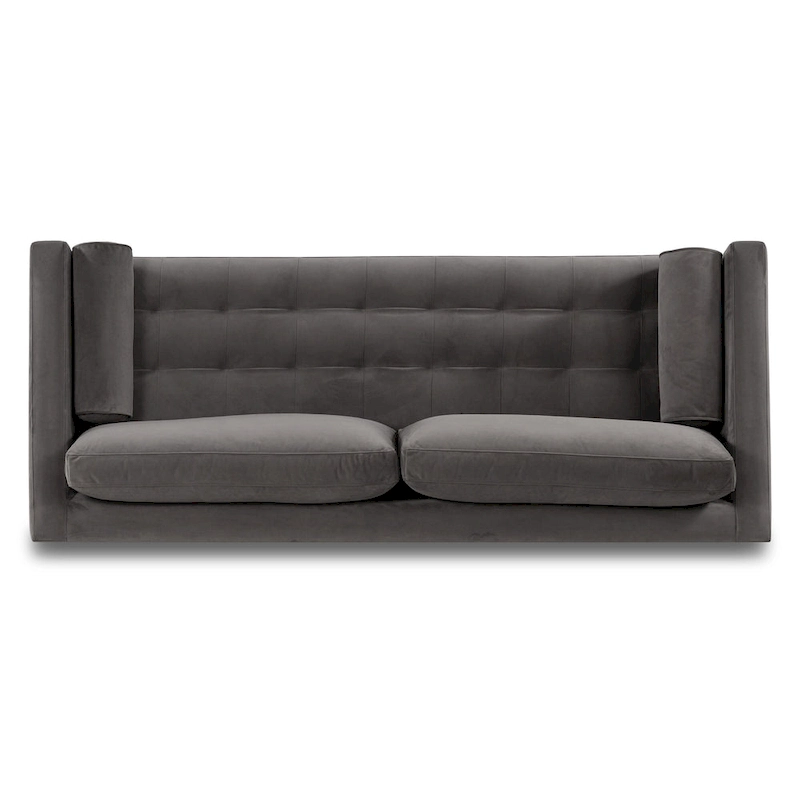 Poly & Bark Napa 72 Velvet Fabric Sofa