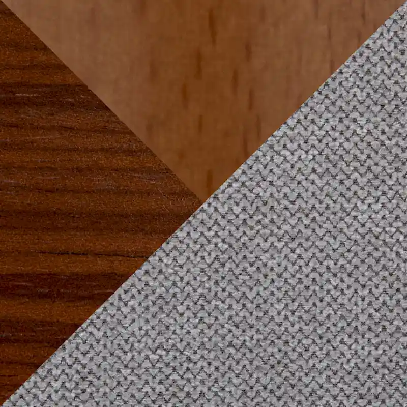 Vallemala Mid-Century Chair with Tapered Wood Legs - Set of 2