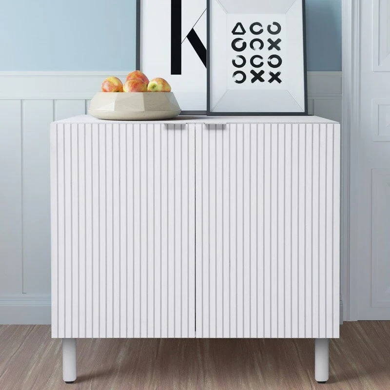 White Cabinet 2 Door