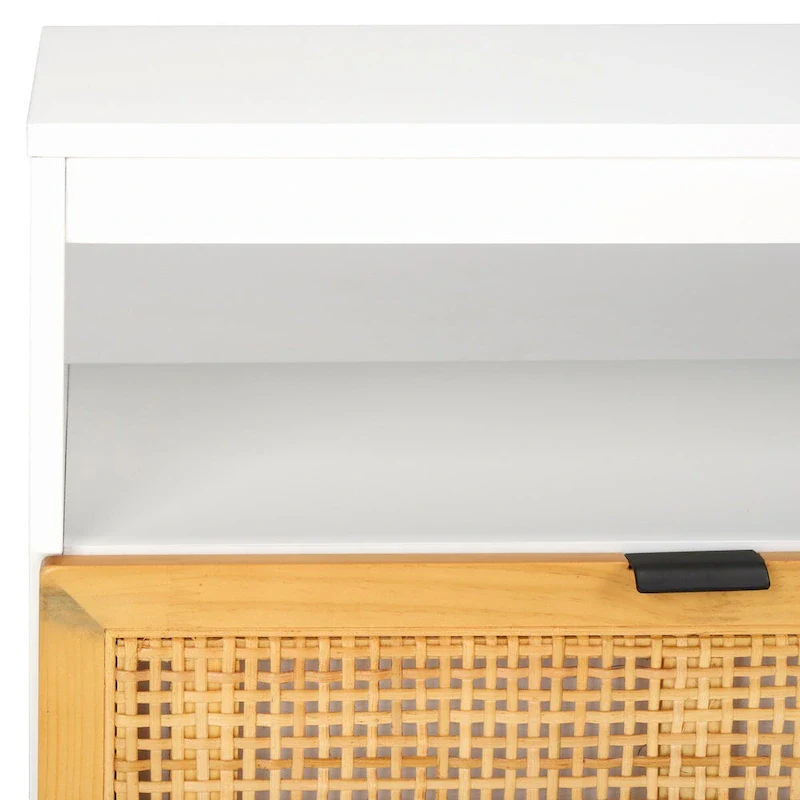 2-Drawer 1-Shelf Entertainment Media Stand, Fits Up To 55