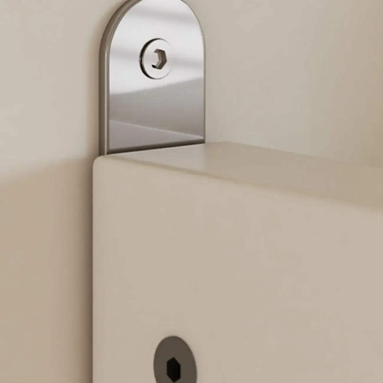 Tall Modern White Wooden Open Vertical Bookcase