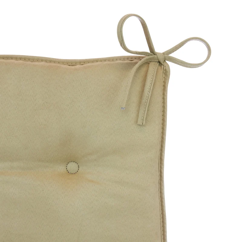 Reversible Chenille Rocking Chair Cushion Set