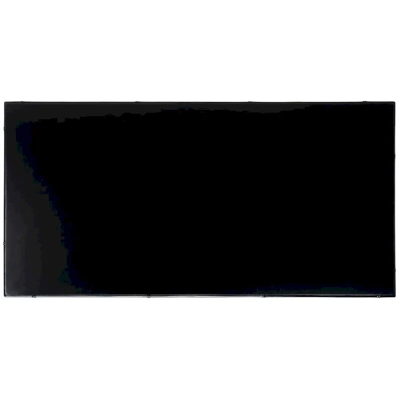 Modern Coastal Writing Desk with 1 Drawer - Bamboo-Inspired Wood Frame Office Furniture