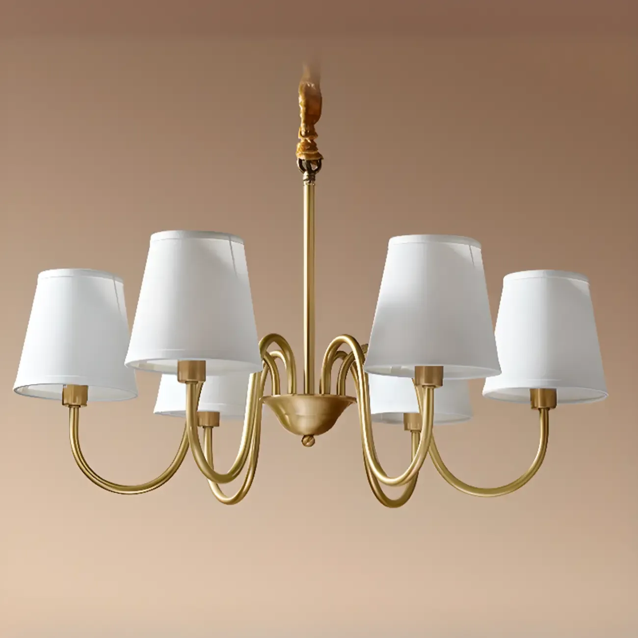 Elegant Modern Hanging Chandelier with Adaptive Height
