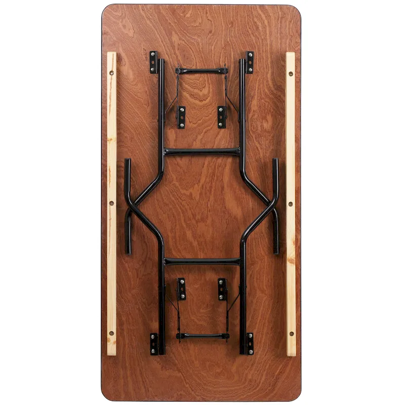 Natural Wood Folding Table