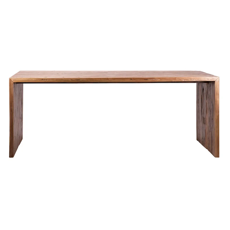 Camila 78-inch Rectangular Reclaimed Teak Waterfall Dining Table