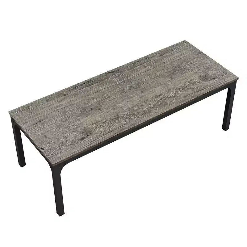 MAYEERTY 78.7 6-8 Person Rustic Dining Table, Waterproof Scratch Resistant Modern Kitchen & Office Table
