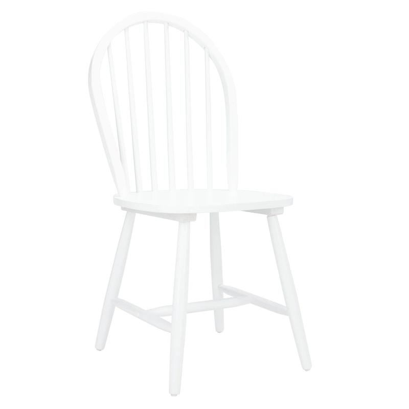 SAFAVIEH Delcie Spindle Oval Back Dining Chair (Set of 2) - 17.9  x 19.7  x 37  - 18Wx20Dx37H
