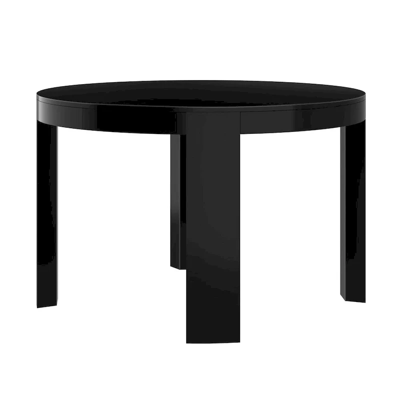 Contour Solid Wood Round Dining Table - 47