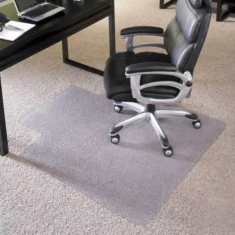 36 x 48 Big & Tall 400 lb. Capacity Carpet Chair Mat with Lip