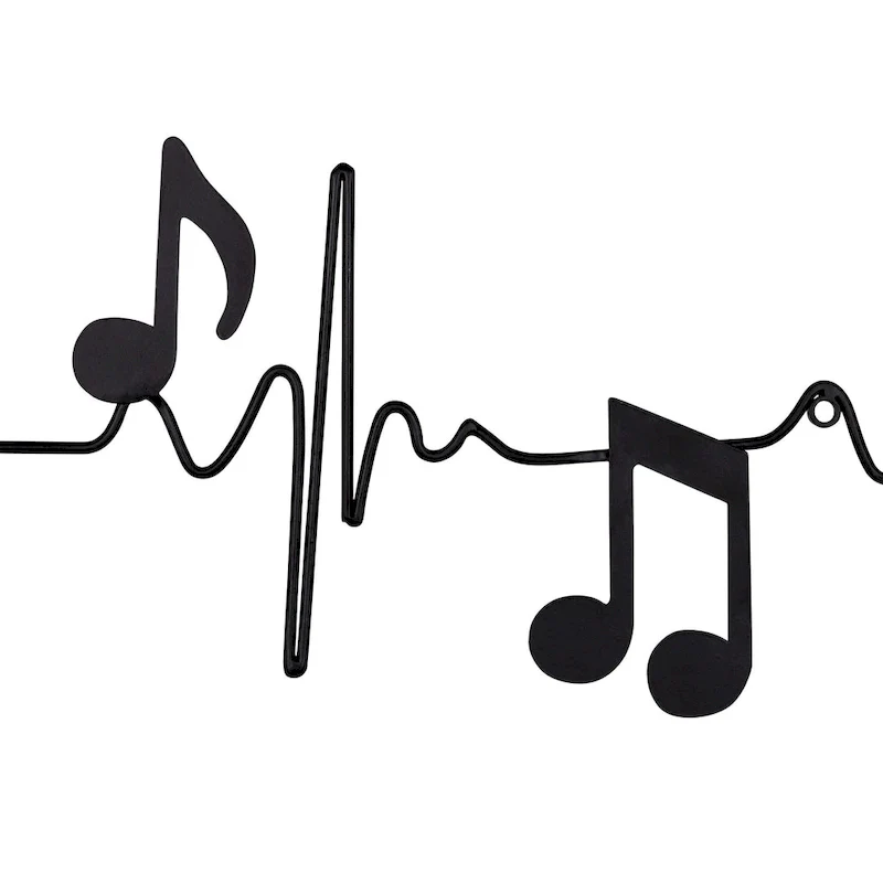 HomeRoots 7  X 28  Black Iron Novelty